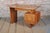 Mid-Century Walnut and Oak Writing Desk from B. Landsman, Czech, 1950s For Sale - Image 6 of 10