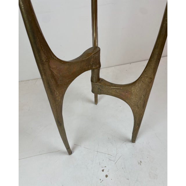 Brutalist Floor Candleholder by Michael Harjes, Germany, 1960 For Sale - Image 6 of 14