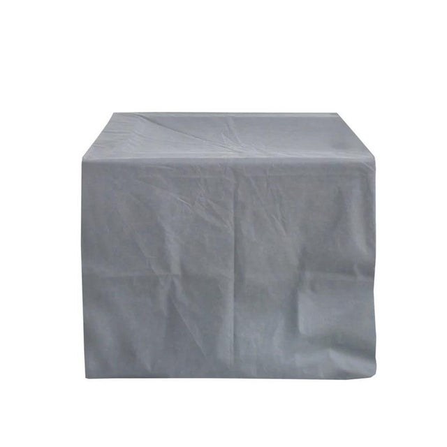 Modern Paradiso Outdoor Solid Teak Swivel Chair - Gray Fabric For Sale - Image 3 of 11