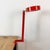Metal Vintage Adjustable Red Table Lamp, 1970s For Sale - Image 7 of 18