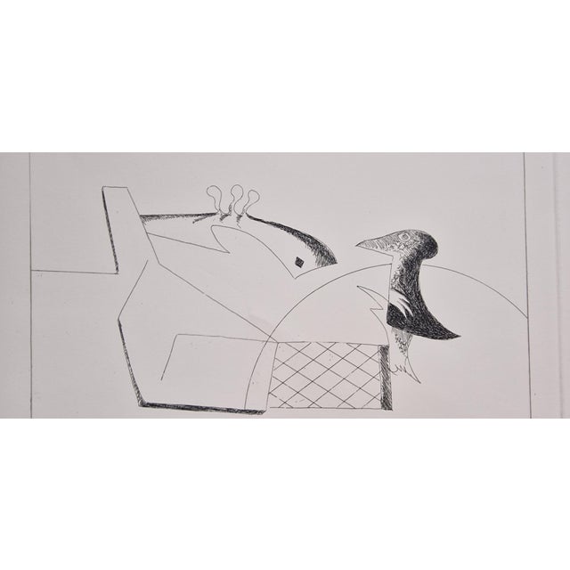 Antonio Marasco, Composition, 1970s, Etchings, Set of 2 For Sale - Image 10 of 14