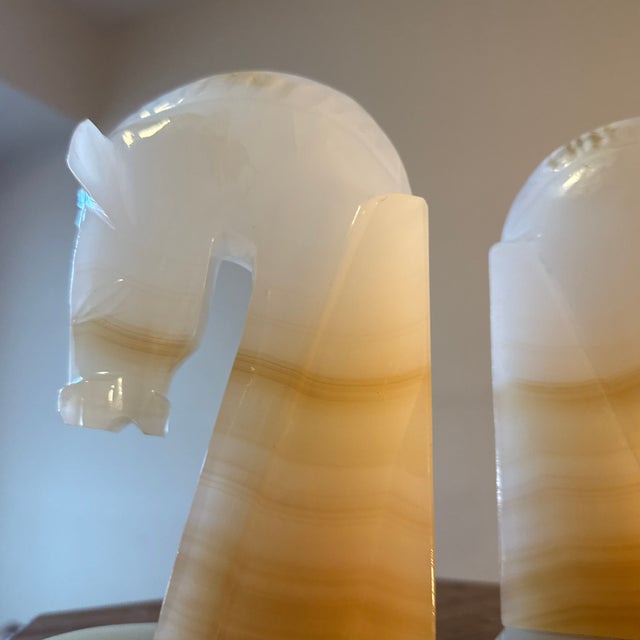 1980s Horse Bookends Marble Pair For Sale In New Orleans - Image 6 of 6