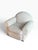 2000 - 2009 Art Deco Shearling Club Chair and Ottoman, 1980s For Sale - Image 5 of 10