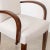 Mid-20th Century French Wood and Linen Side Chair For Sale - Image 15 of 15