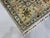 Sultani Pomegranate Floral Wool Rug in Gray, Teal and Burgundy, 5' X 6'9" For Sale - Image 11 of 15