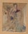 1930s Belgian Art Deco Gouache and Watercolor Painting by Leo Engels, Museum Custom Framed 1930's For Sale - Image 5 of 5
