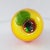 Art Glass Peach Apricot Fruit Fake Faux Home Decor Paperweight It is about 3.5" tall when standing. Great condition. No...