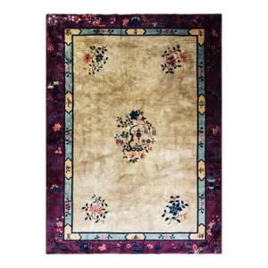 Antique Art Deco Chinese Rug