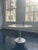 Stone Knoll Saarinen Marble Dining Table Round 42 For Sale - Image 7 of 7