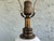 Metal Vintage 1970s Milk Glass Table Lamp With Grape Motif and Brass Base For Sale - Image 7 of 12
