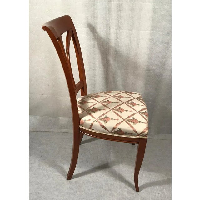 Biedermeier Style Dining Chairs, 1980s, Set of 4 For Sale - Image 4 of 8