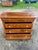 French 19th Century Louis Philippe Flame Mahogany Chest of Drawers For Sale - Image 11 of 12
