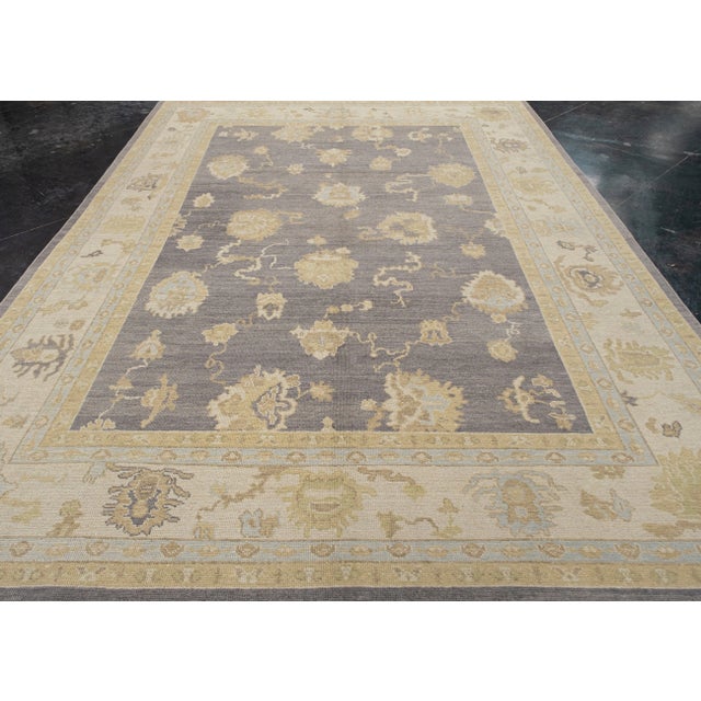 Turkish Oushak Rug 8'9" x 12'6 #1509 Explore a curated collection of hallway runners, wool rugs, and handmade masterpieces...