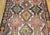 Salmon Vintage Kurdish Kilim Gallery Rug, Handwoven Wool, Allover Geometric Pattern, 5x14.5 For Sale - Image 8 of 14