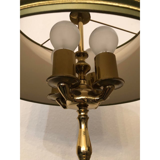 French Bouillotte Lamp in Brass, 1950s For Sale - Image 13 of 16