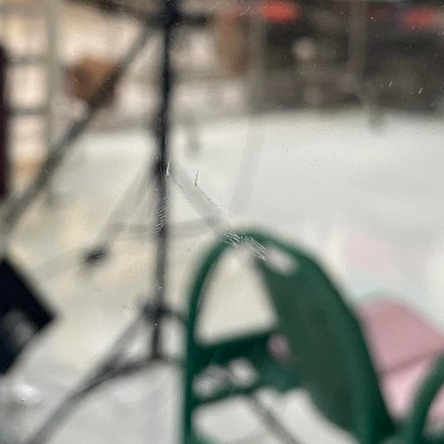 Italian Art Deco Mirror by Luigi Brusotti for La Permanente Mobili, 1940s For Sale - Image 14 of 15