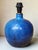 Blue Stoneware Lamp Hurtault, Puisaye, 1990s For Sale - Image 8 of 8