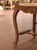 Set of Six French Ladder Back Oak Dining Chairs With Rush Seat From Normandy For Sale - Image 9 of 14