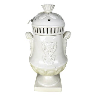 Cup with Lid in Capuani Este Ceramic For Sale