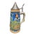Vintage German Beer Stein - Bavarian King Ludwig II & Neuschwanstein Castle For Sale