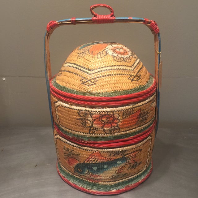 Chinese Wedding Baskets Set of 3 Chairish