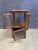 1990s 1990s Rustic Wood & Glass Display Cabinet For Sale - Image 5 of 6
