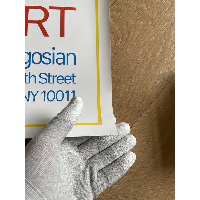 Harold Ancart, Untitled, 2023, Exhibition Poster For Sale - Image 6 of 8