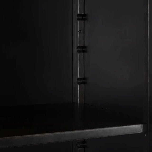 Black NOIR New Tyrol Hutch, Left For Sale - Image 8 of 9