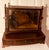 Federal Mahogany dressing table tilt glass mirror with posts for support,with three small drawers at front one with...