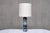 1960s Large Gradient Blue Ceramic Table Lamp by Olle Alberius for Rörstrand, Sweden, 1960s For Sale - Image 5 of 12