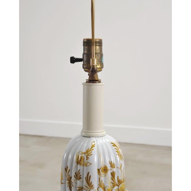 Pair of Wilshire House Porcelain Ginger Jar Table Lamps (No Shades Included) For Sale - Image 15 of 18