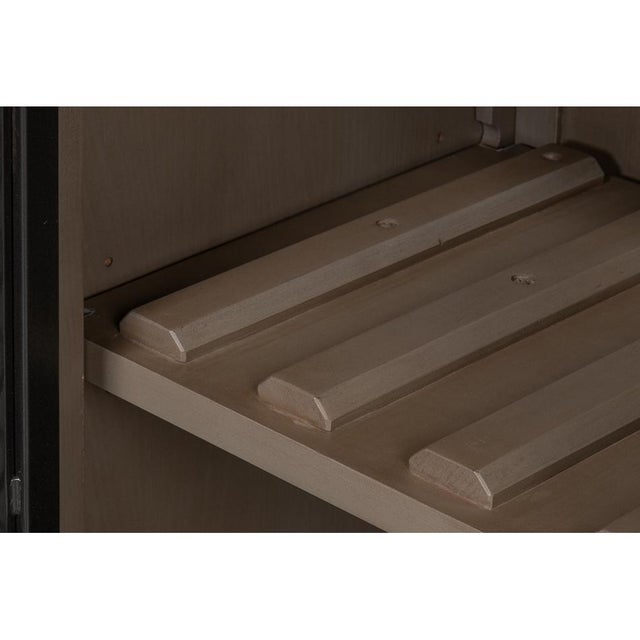 2020s Modern Industrial Tall Bar Cabinet For Sale - Image 5 of 11