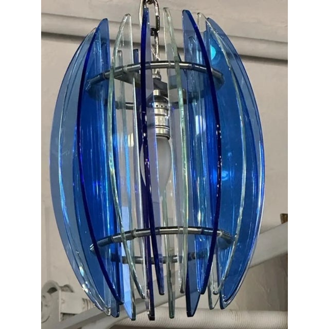 1970s Vintage Murano Pendant Light For Sale - Image 5 of 6