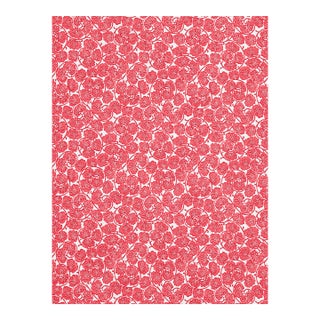 The House of Scalamandré May Fabric, Red For Sale