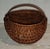 Wood Collection of Four 19Thc Buttocks Baskets For Sale - Image 7 of 10