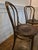 Art Nouveau Antique Art Nouveau Bentwood Chairs With Embossed Seats, Pair For Sale - Image 3 of 6