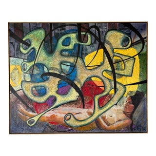 Walter Myers Large-Scale Figurative Oil on Canvas, “Special”, Signed and Dated 2007 For Sale