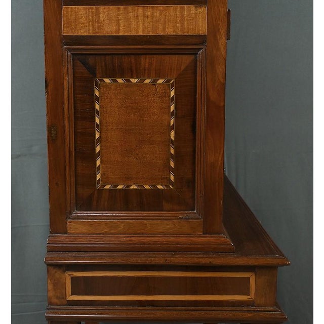 Small Marquetry Display Cabinet For Sale - Image 17 of 18