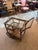 Heywood-Wakefield Early 20th Century Heywood Wakefield Wicker Victorian Tea/Bar Cart For Sale - Image 4 of 7