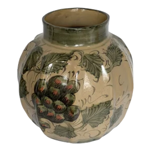 Vintage Sarreid Melon Shaped Artichoke Vase Vessel