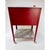 Mid 20th Century Vintage Red Steel Shop Cart With Hand-Ground Metal Surfaces For Sale - Image 5 of 16