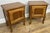 Vintage Louis French Oak Nightstands, Set of 2 For Sale - Image 3 of 14