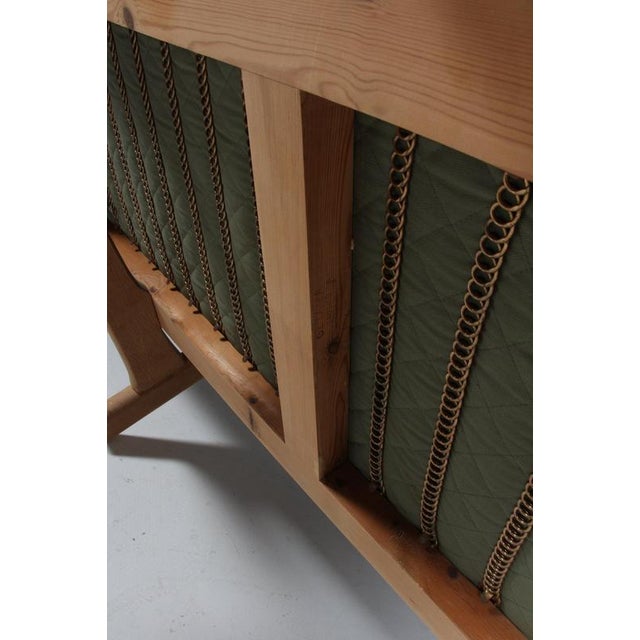 Wood Three-Seat Sofa by Hans J. Wegner for GETAMA For Sale - Image 7 of 9