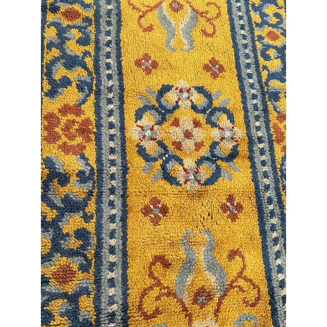 Vintage French Cogolin Rug, 1940s For Sale - Image 10 of 18