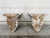 Antique White Painted Wood Wall Brackets - A Pair For Sale - Image 12 of 12