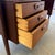 Vintage Danish 1960s Modern Teak Floating Top Freestanding Double Sided Executive Desk by Kai Kristiansen for Feldballes Møbelfabrik For Sale - Image 9 of 15
