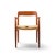 Mid 20th Century Niels Moller Model 57 Mid Century Danish Teak and Rope Captains Dining Chairs - Pair For Sale - Image 5 of 13