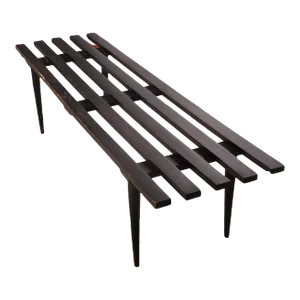 Mid Century Slat Bench Coffee Table Made in Italy