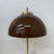 Vintage Mushroom Table Lamp with Gold Metal Base, 1970s For Sale - Image 14 of 18