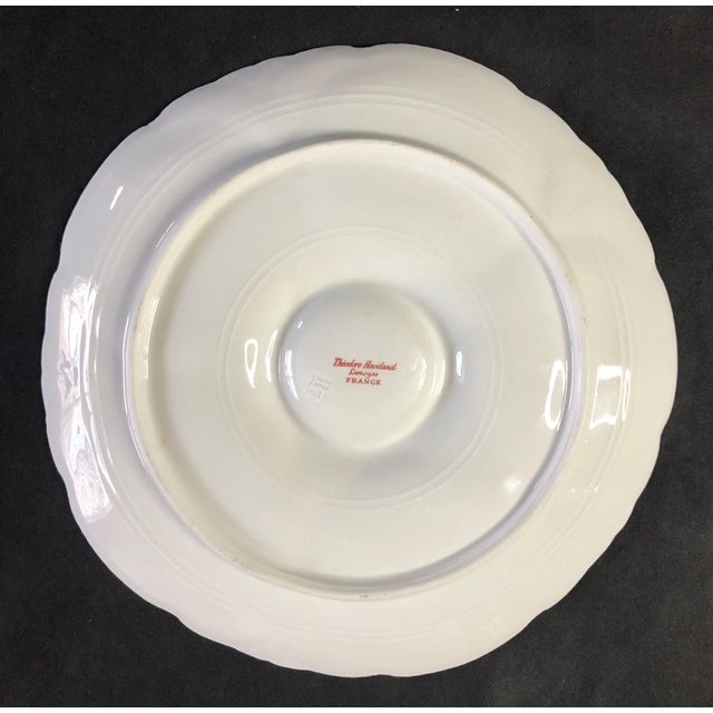 1990s Vintage Theodore Haviland Limoges Oyster Plate For Sale - Image 5 of 5